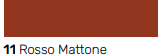 11 Rosso mattone
